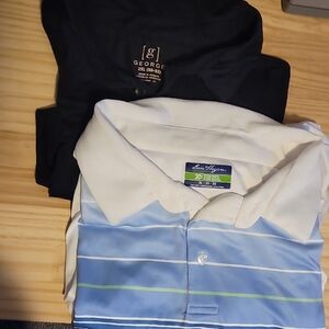 George Men's Black Polo Shirt